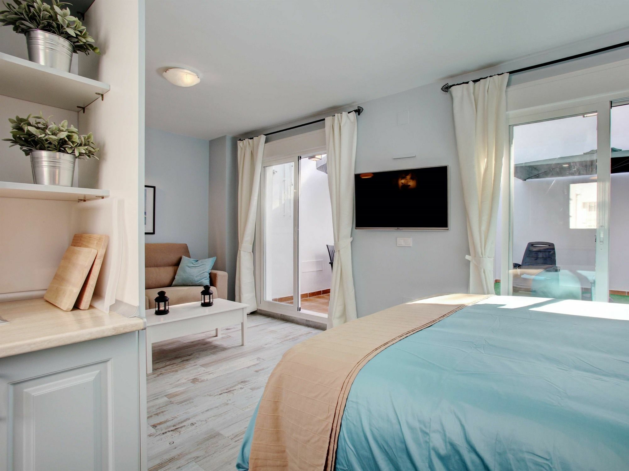 Malaga Lodge Studio Bagian luar foto